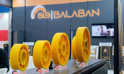 29 Temmuz 2026, Balaban Kasnak showcased innovative pulley solutions at ELEVEX 2026, Asansor Vizyon Dergisi
